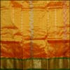 Golden yellow Pattu Parikini with contrast border -(SSV-47) - Click here to View more details about this Product